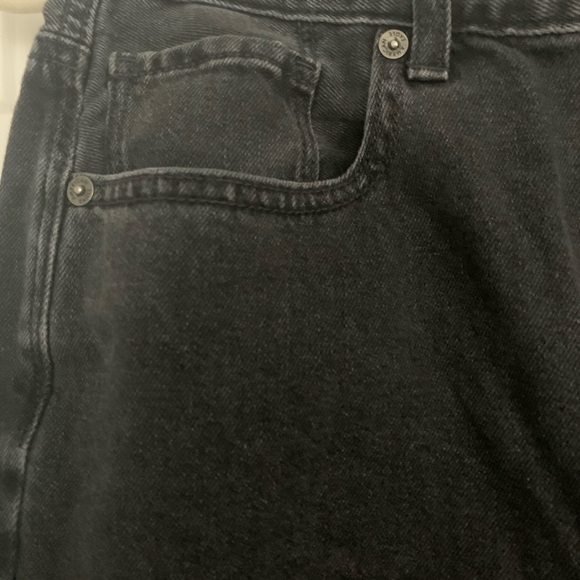 Black Wash Boyfriend Jean - Picture 2 of 3